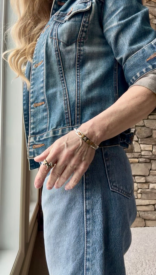 Vintage Adventure Lucky Charm Bracelet