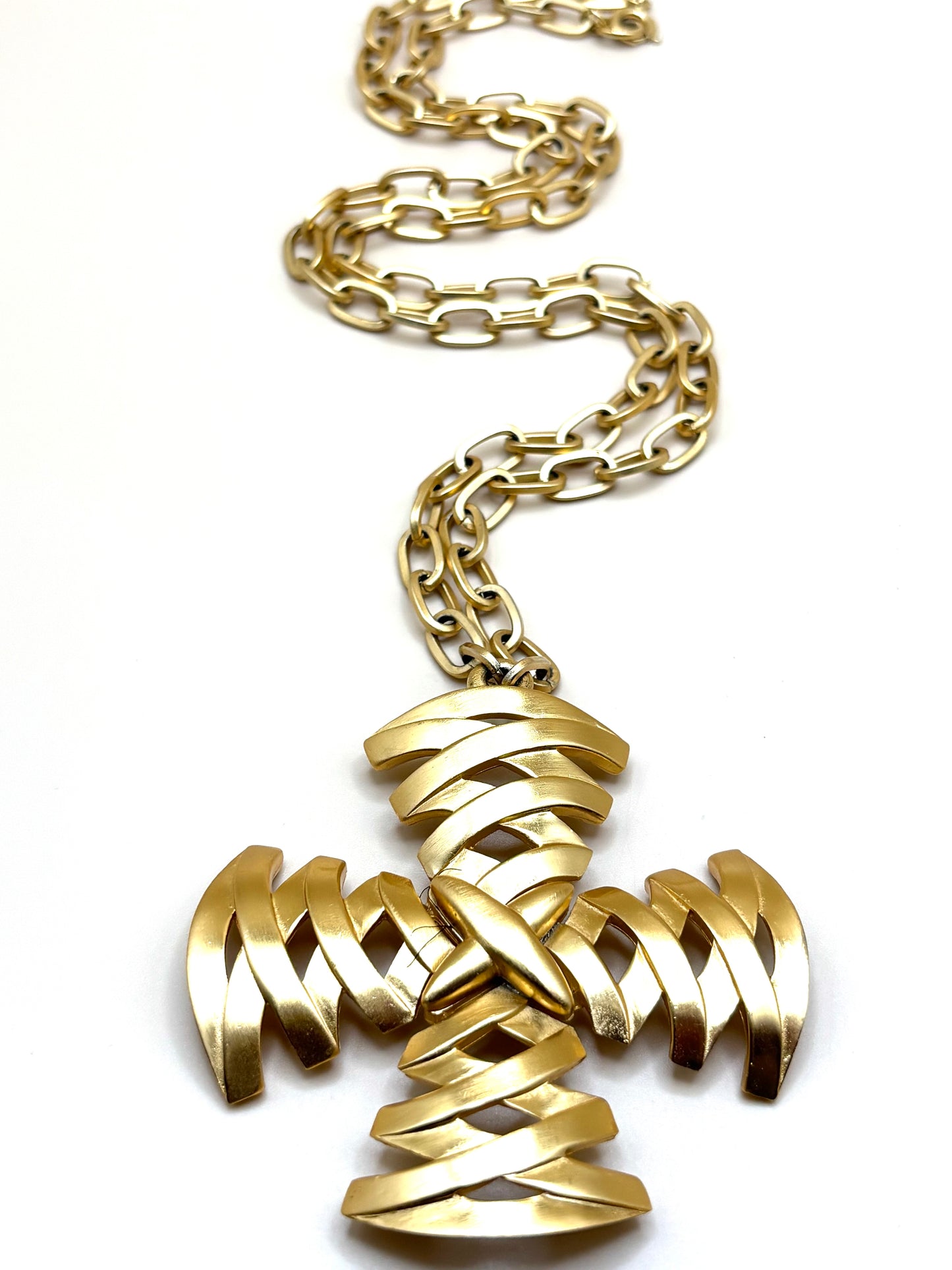 Vintage Trifari Maltese Cross Necklace