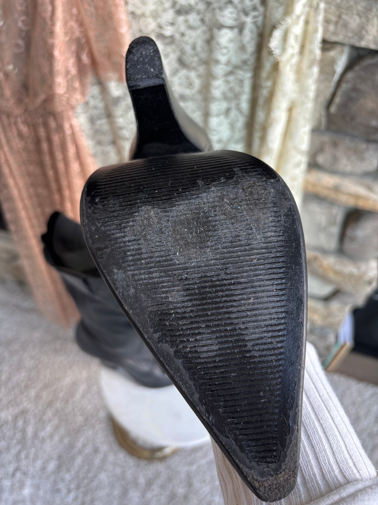 Vintage Black Western Boots – Ladies size 8.5