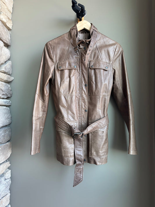 Modern Vintage Moto Utility Jacket—S