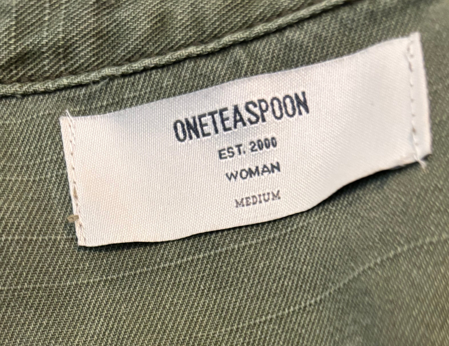 Olive Green Jumpsuit—One Teaspoon—M