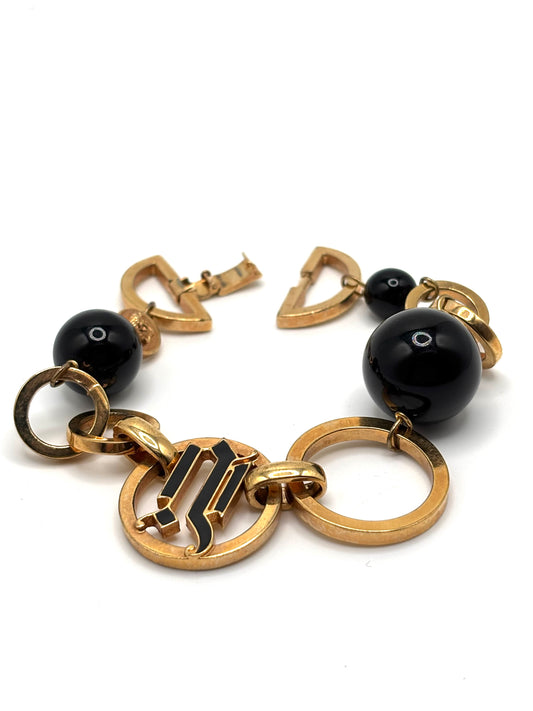 Vintage Versace Medusa Chain Bracelet