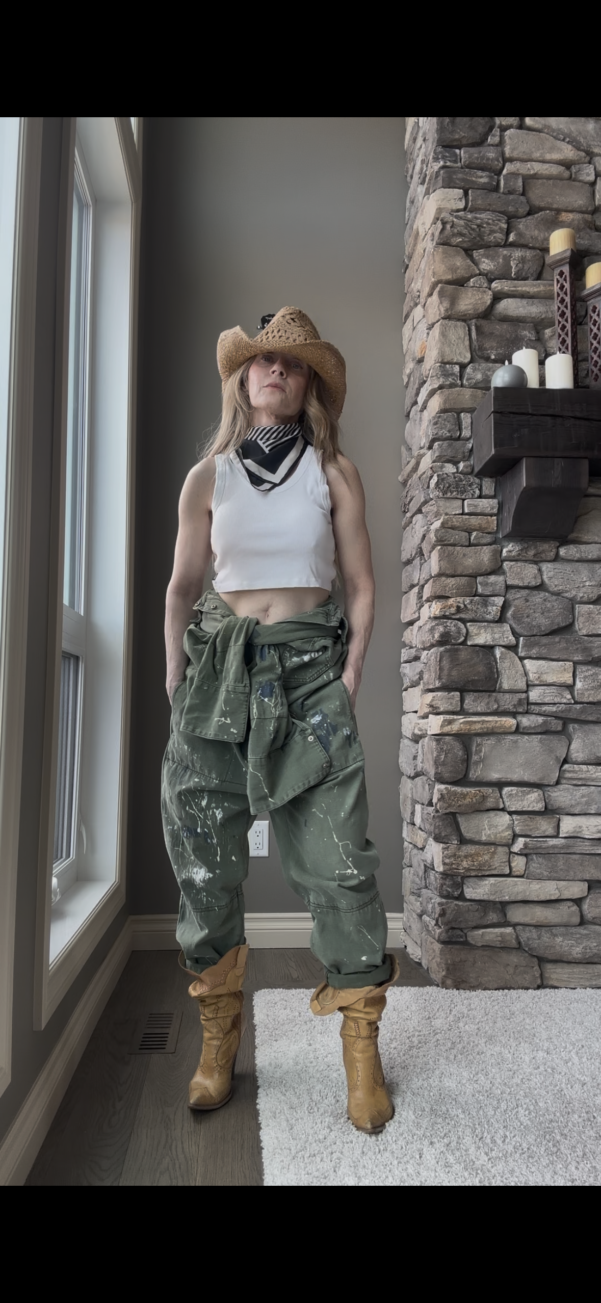 Olive Green Jumpsuit—One Teaspoon—M