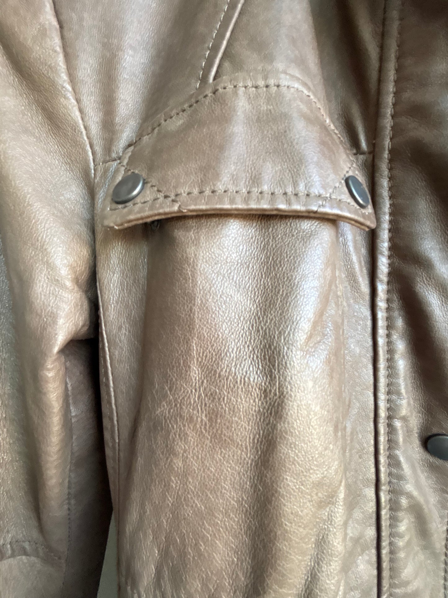 Modern Vintage Moto Utility Jacket—S
