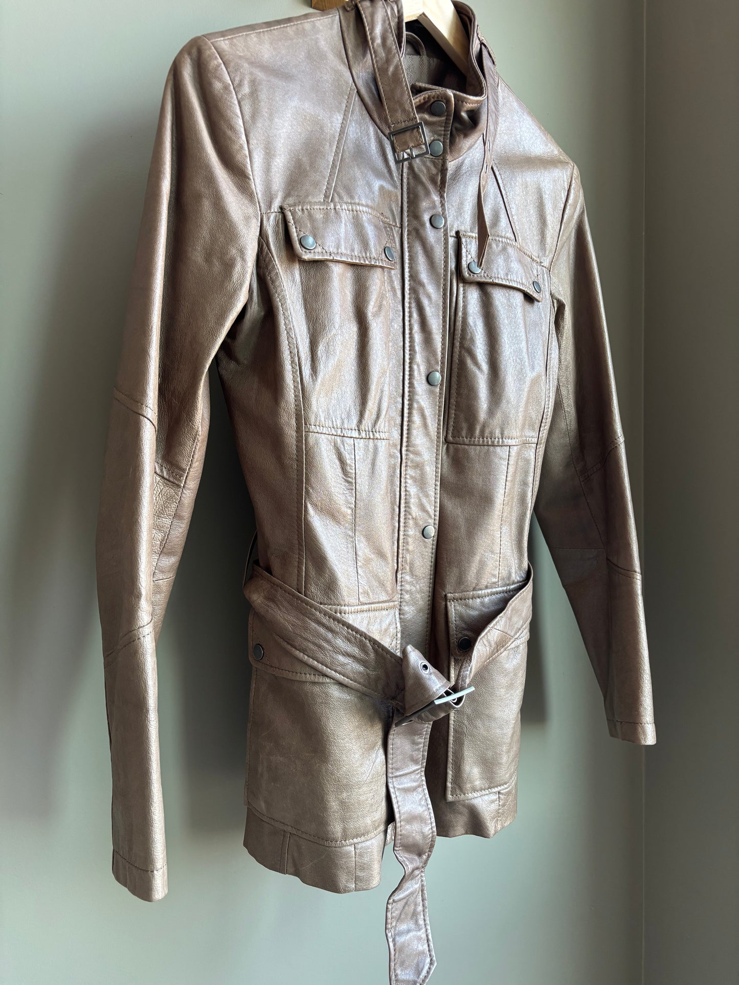 Modern Vintage Moto Utility Jacket—S