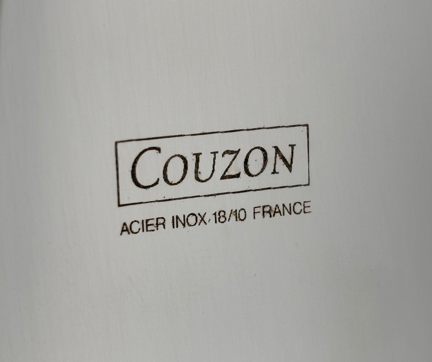Couzon Greco Pearl Stainless Steel Water Pitcher / Champagne Chiller — 18/10 France, New in Box