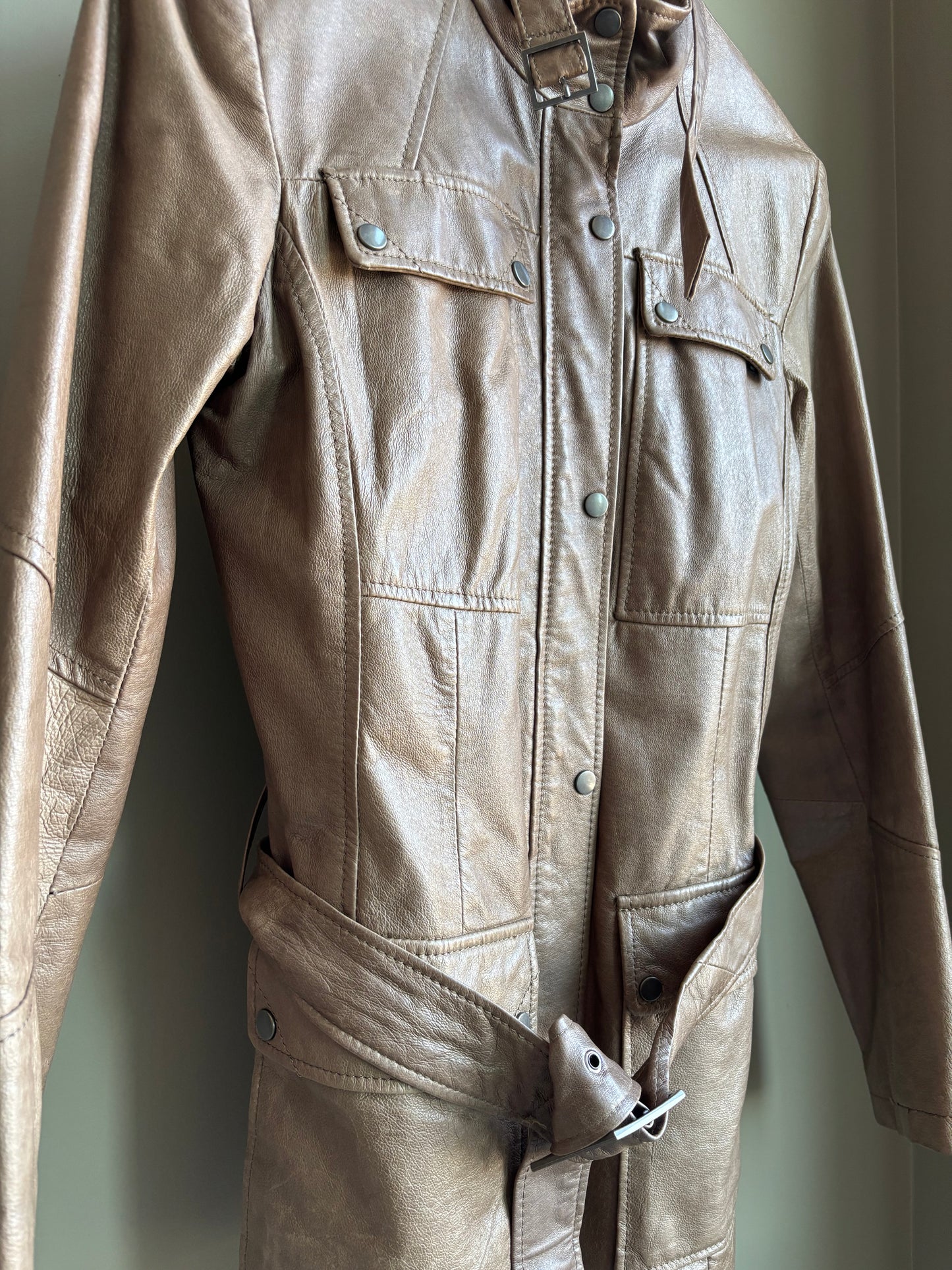 Modern Vintage Moto Utility Jacket—S