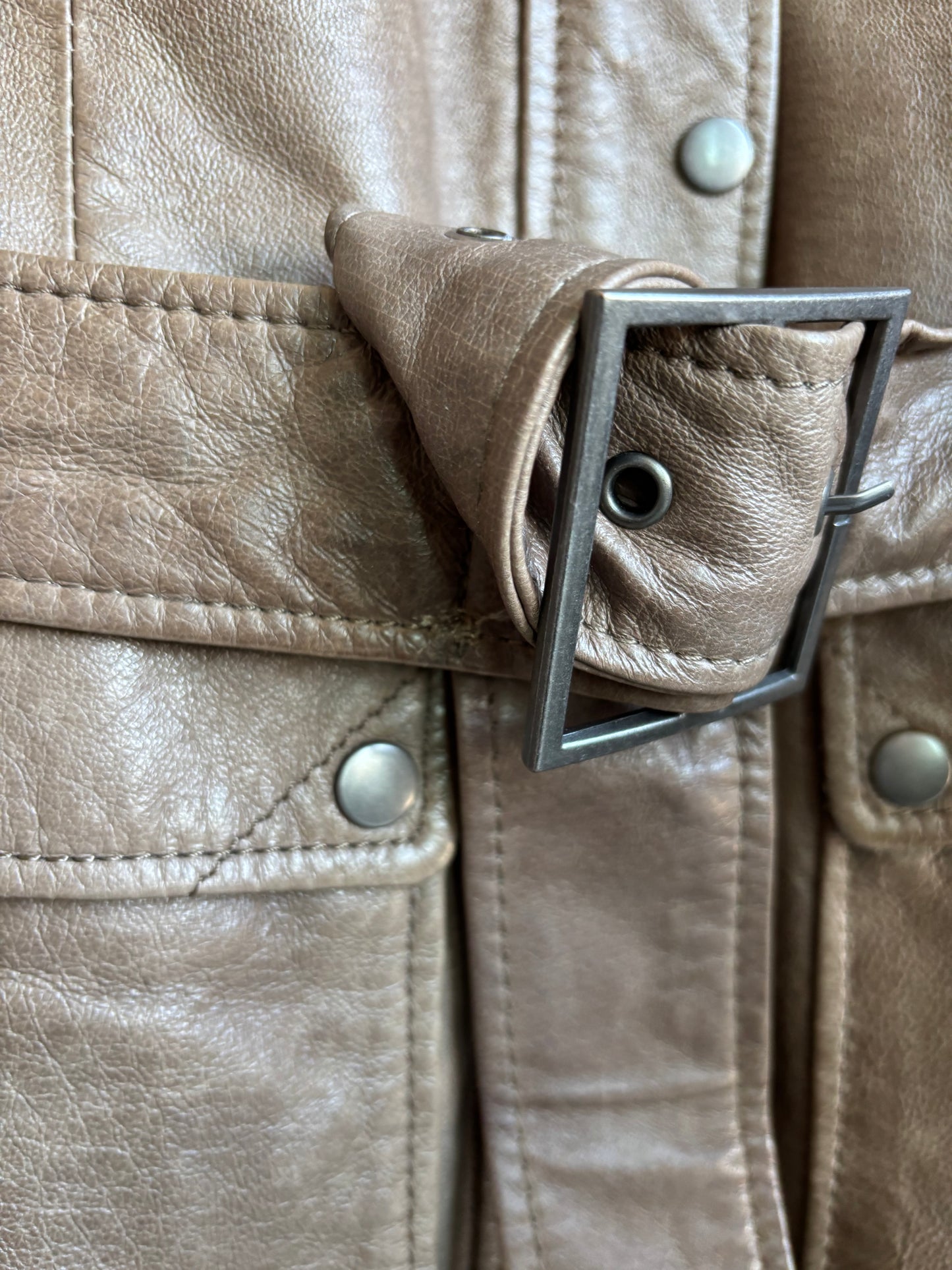 Modern Vintage Moto Utility Jacket—S