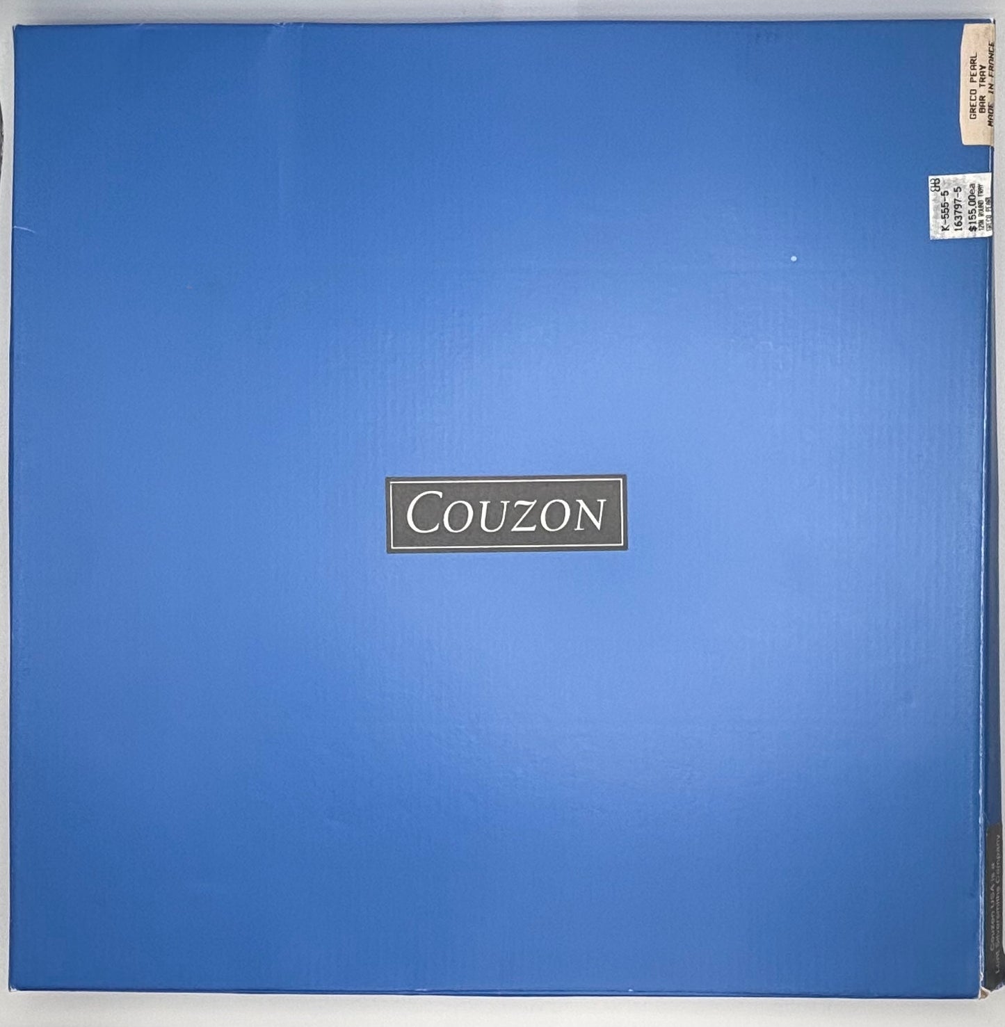 Couzon Greco Pearl Stainless Steel Bar Tray – Made In France, Birks Distribution, New In Box