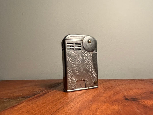 Vintage READY Austria Petrol Lighter — Art Deco Engineered Form