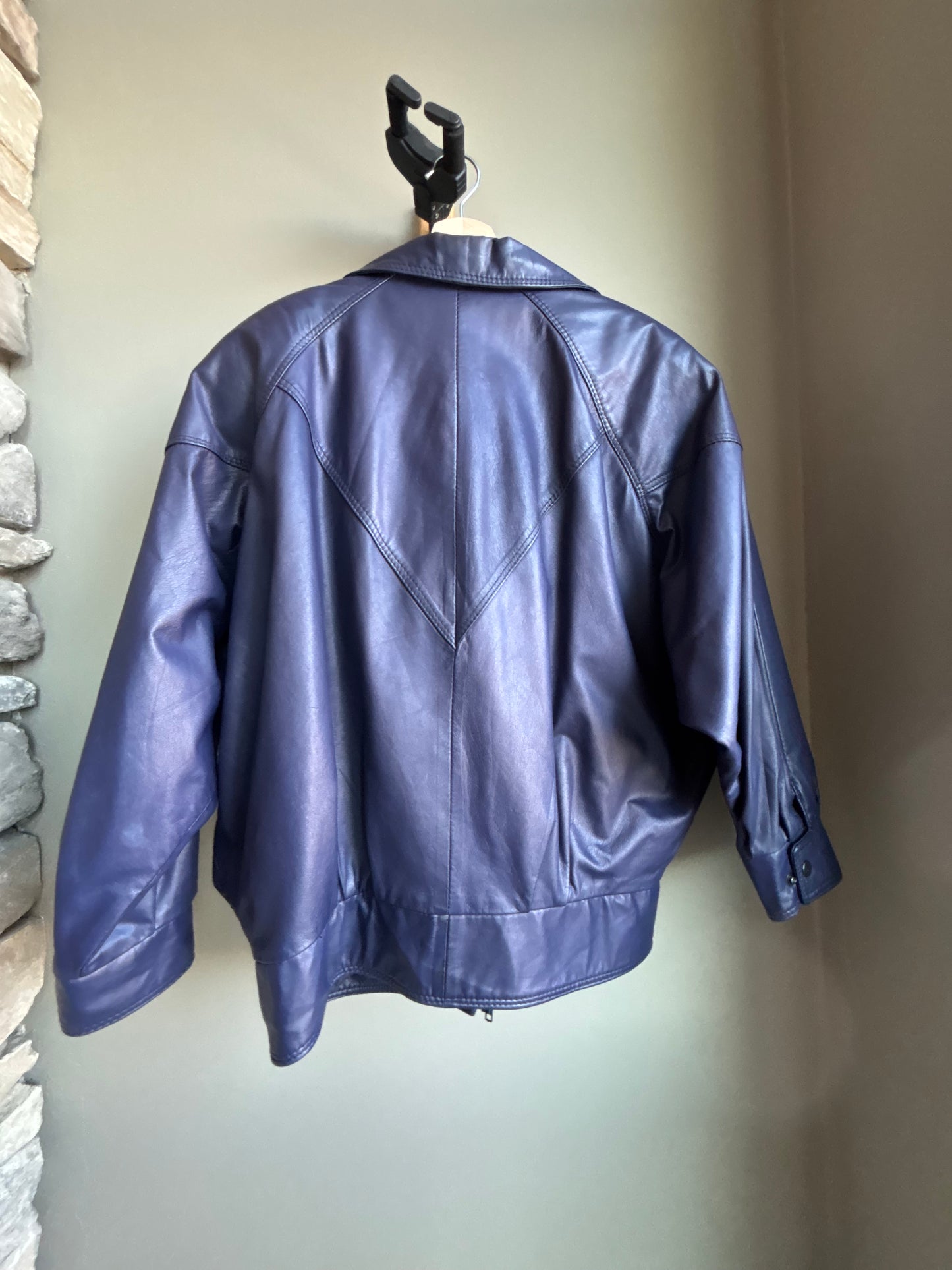 Vintage Leather Jacket—M