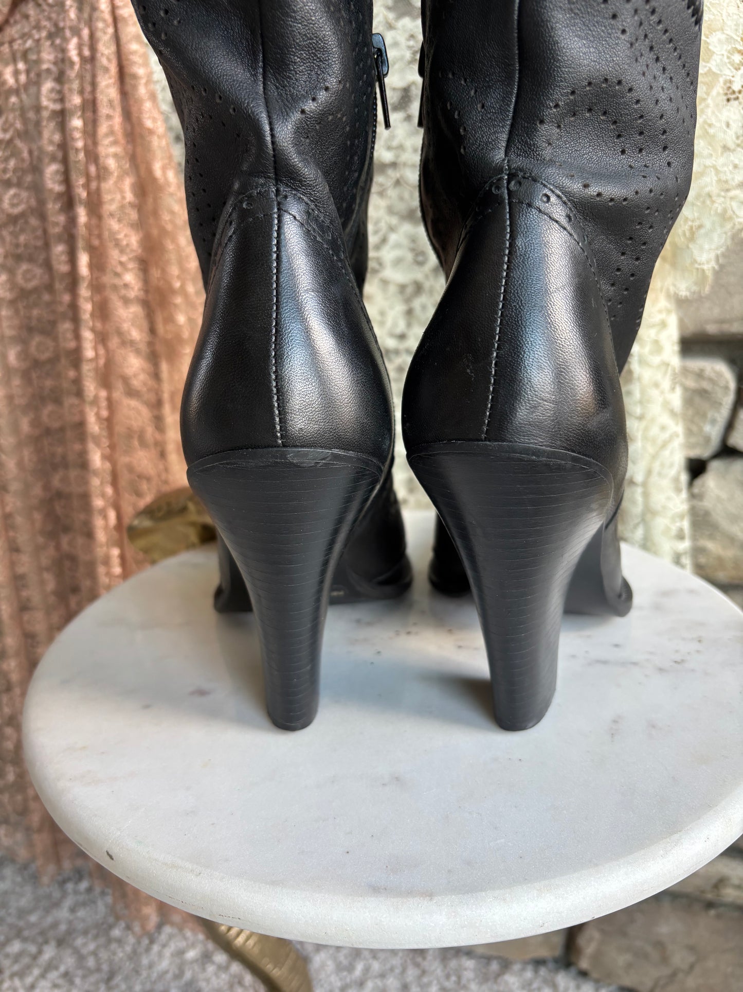 Vintage Black Western Boots – Ladies size 8.5