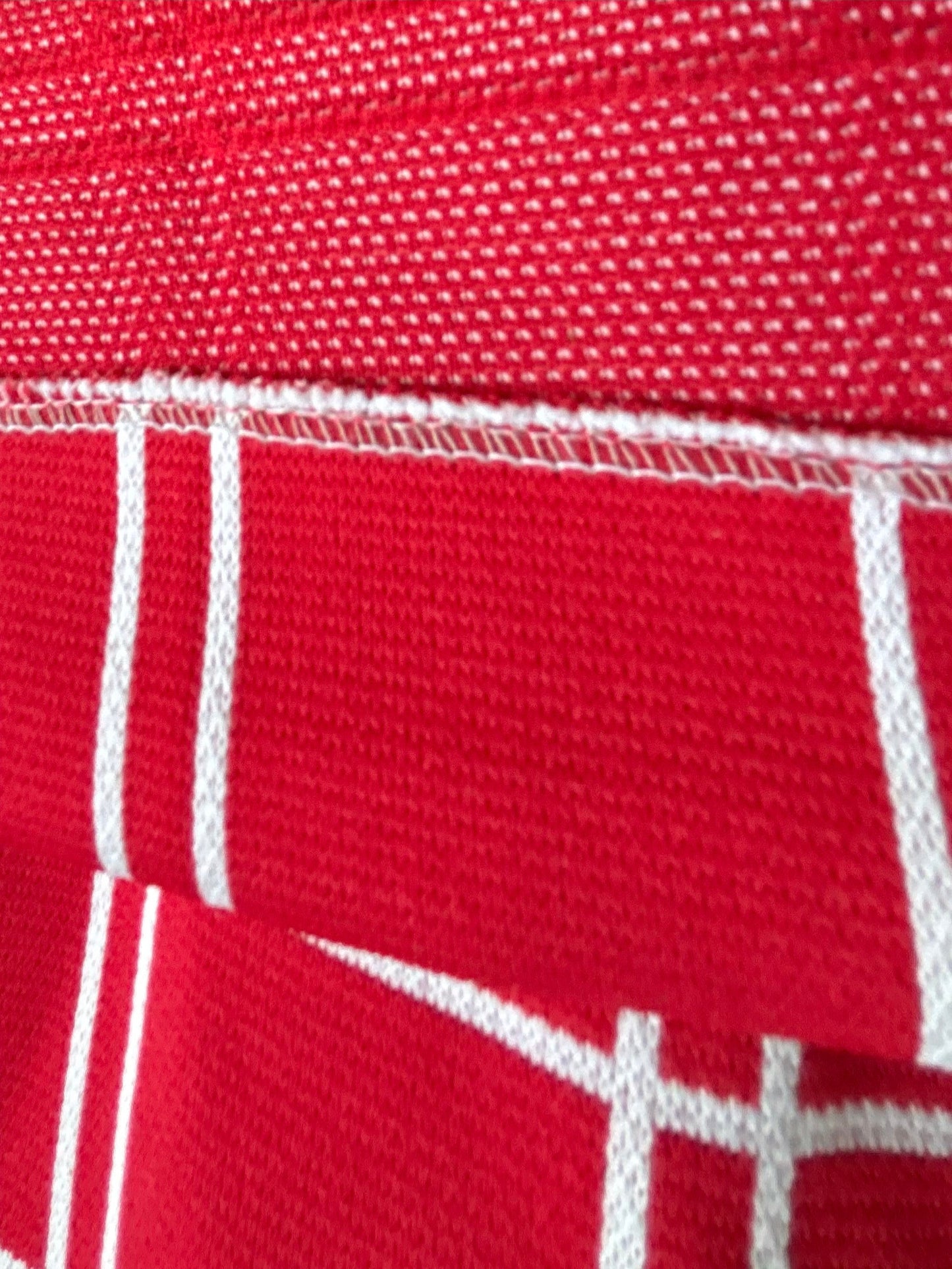 70s Cropped Trousers — Red Windowpane Plaid Checker Pants— S/XS