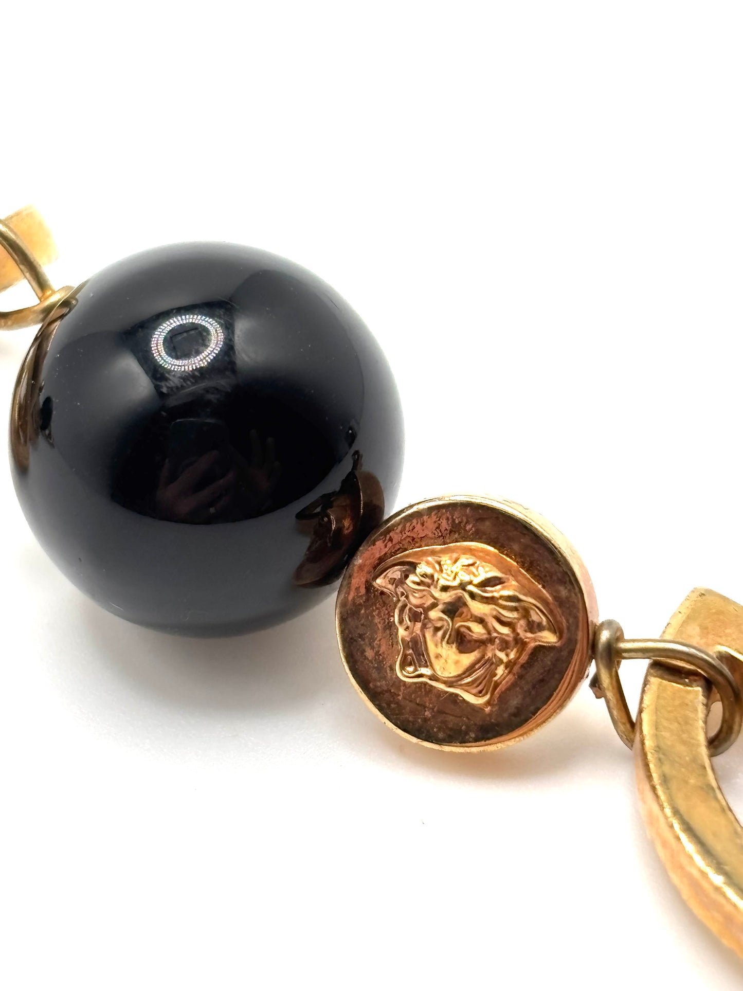 Vintage Versace Medusa Chain Bracelet