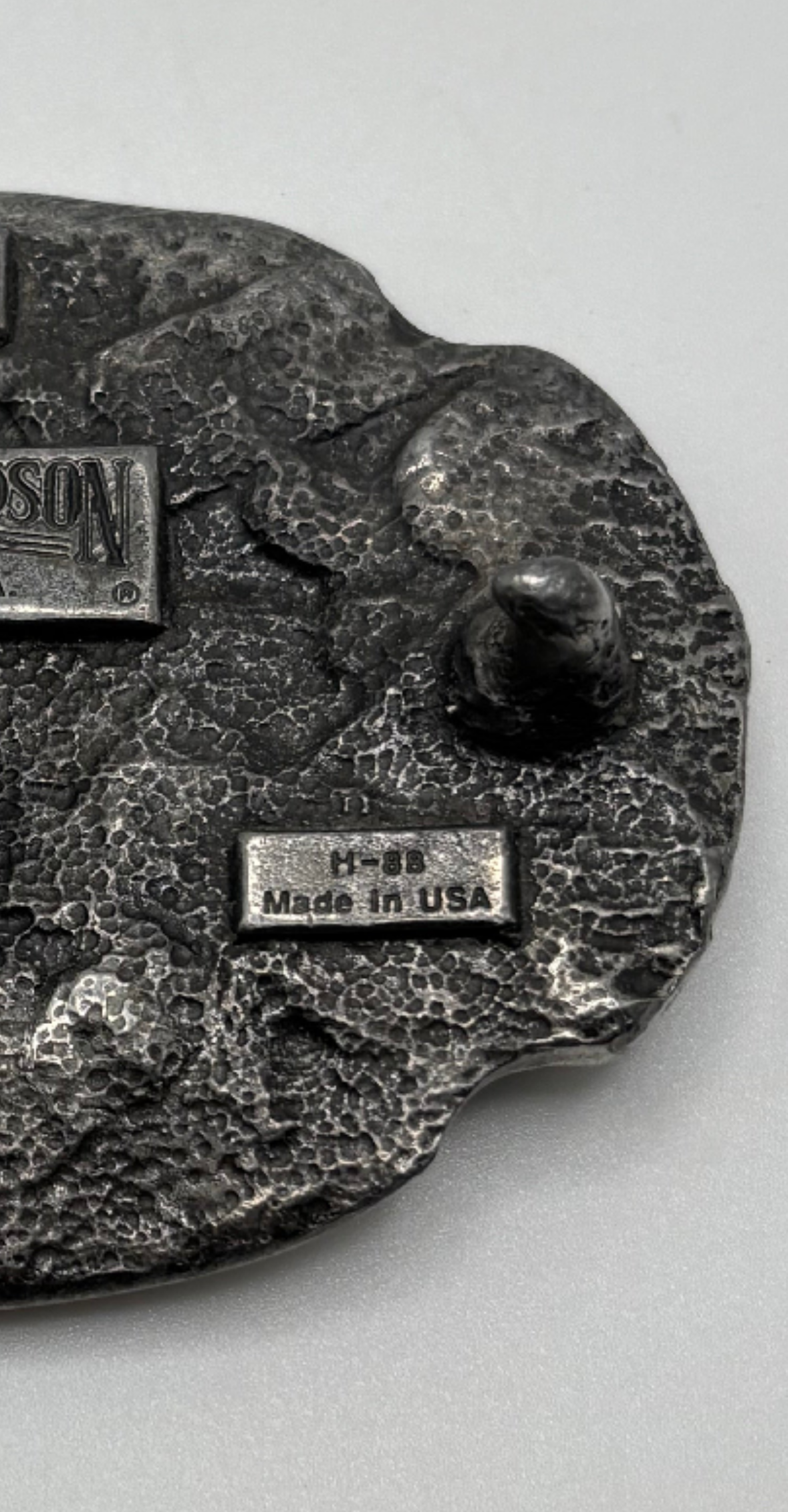 Vintage Harley-Davidson Eagle Belt Buckle – “An American Legend” — Siskiyou / Harmony Design Inc. 1988
