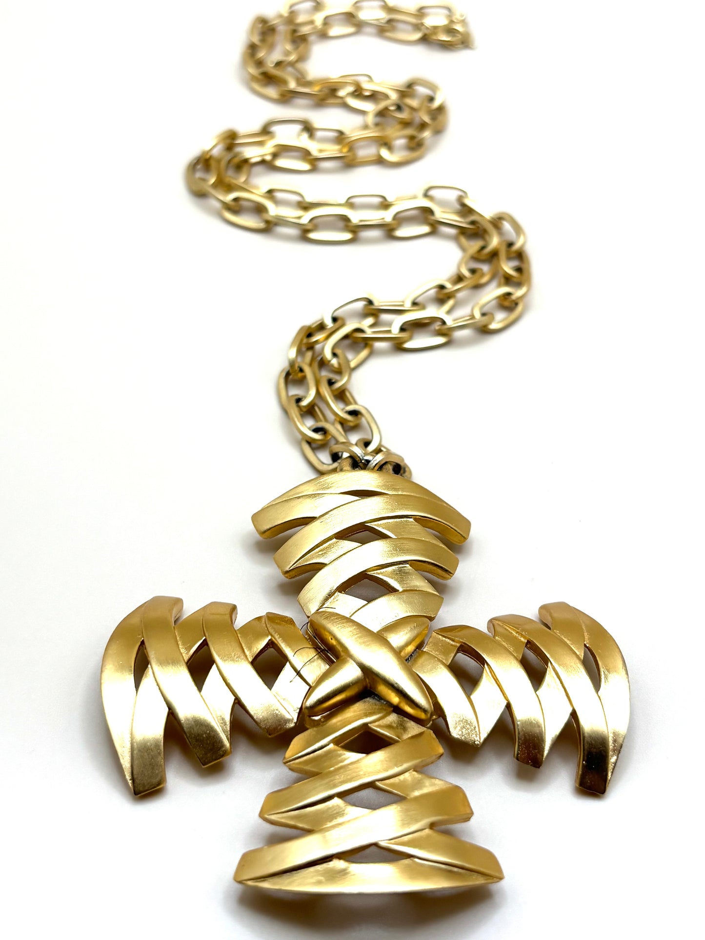 Vintage Trifari Maltese Cross Necklace